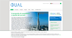 Desktop Screenshot of dualitalia.com